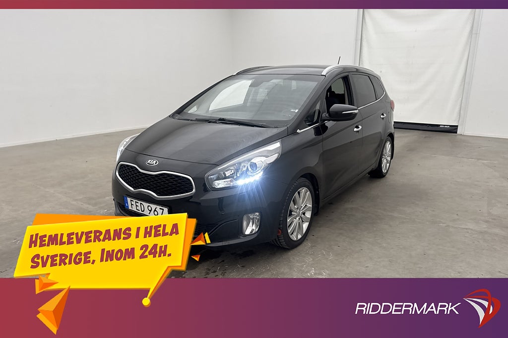 Kia Carens 1.7 CRDi 136k GLS M&K-Värm 7 Sit Drag Kamera Navi