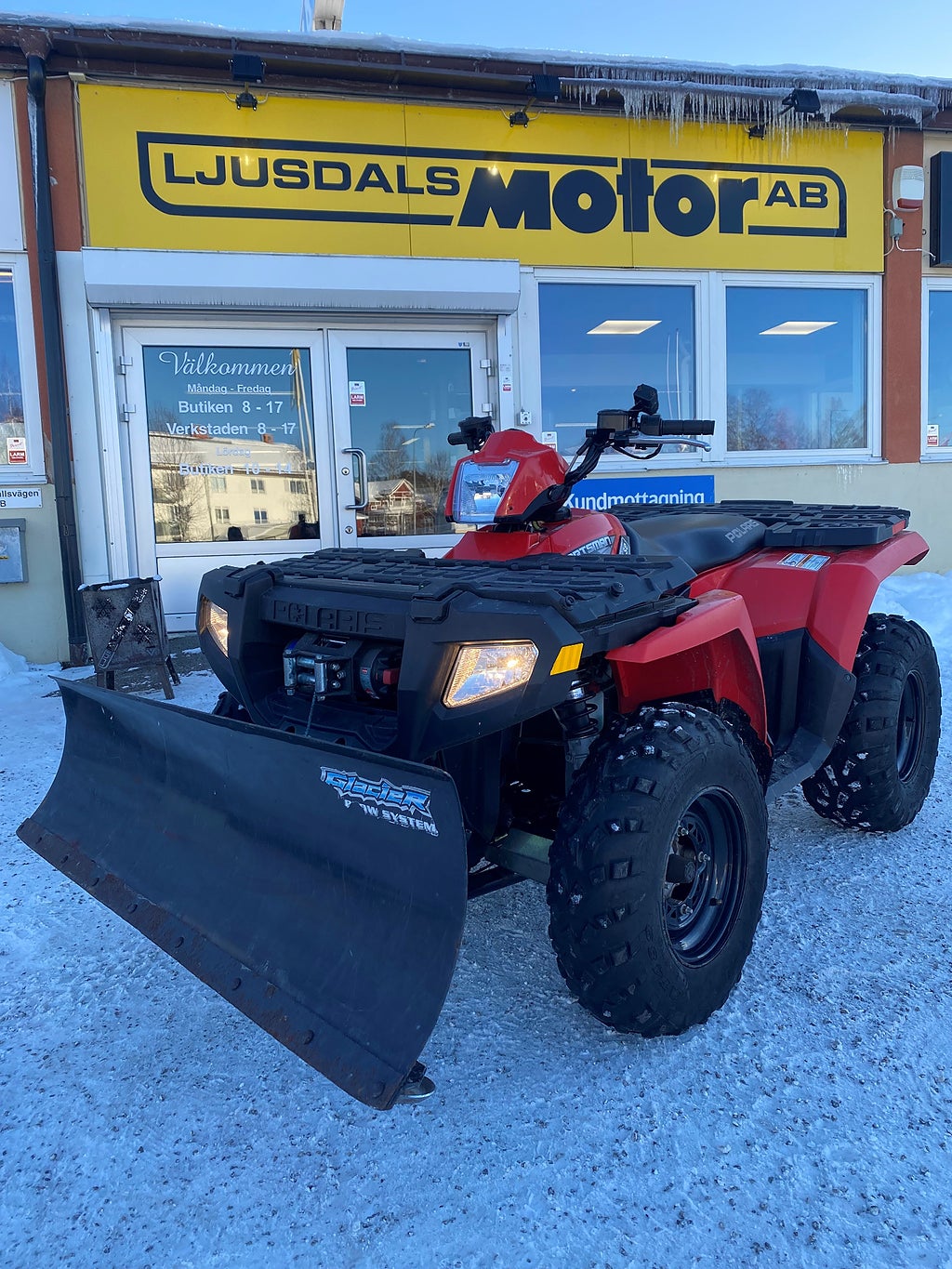 Polaris Sportsman 500 HO AWD Momsad
