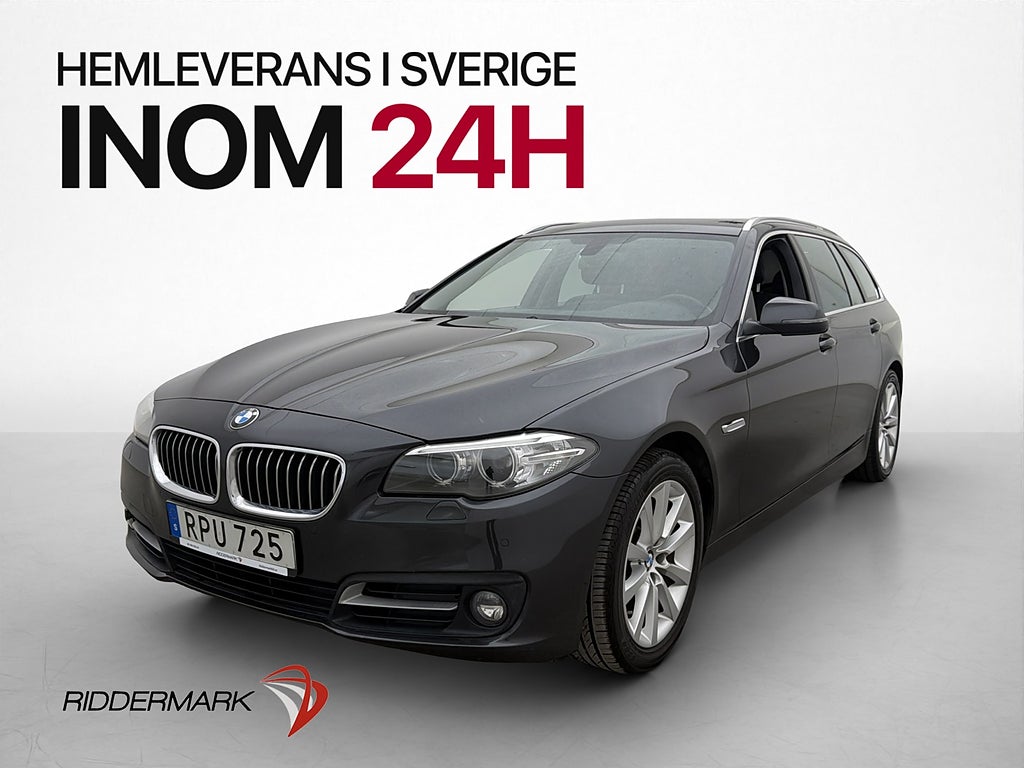BMW 520 d xDrive 184hk Drag Skinn Rattvärme P-Sensorer