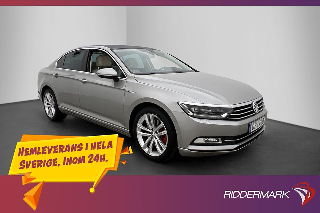 Volkswagen Passat GTS TDI 4M 240hk Värmare Kamera Skinn Drag