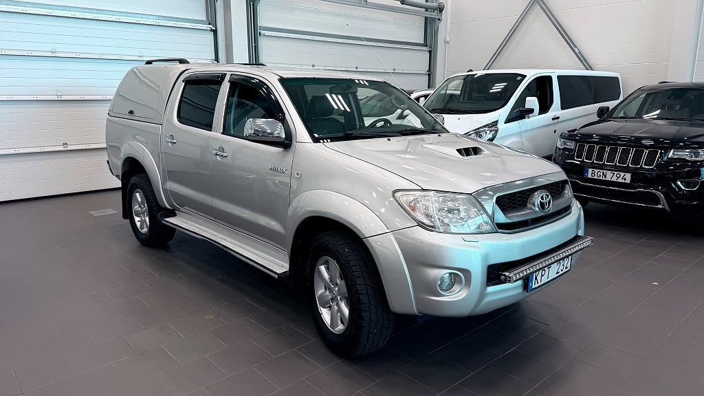 Toyota Hilux Dubbelhytt 3.0 D-4D 4x4 171hk Bra skick