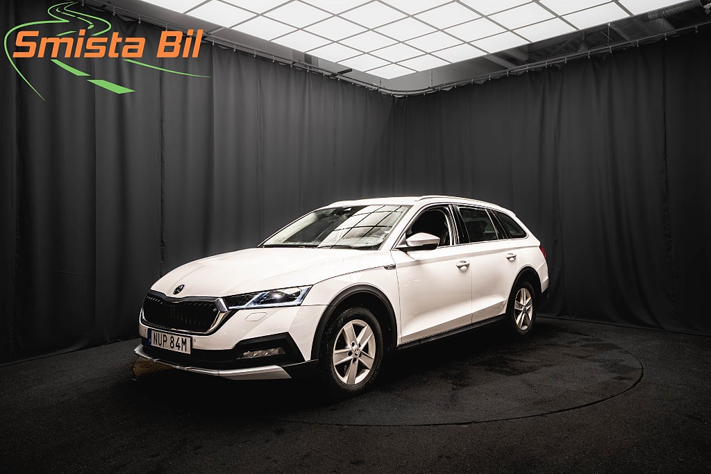 Skoda Octavia Scout TDI 4x4 D-VÄRM DRAG KAMERA COCKPIT MATRIX MINNE