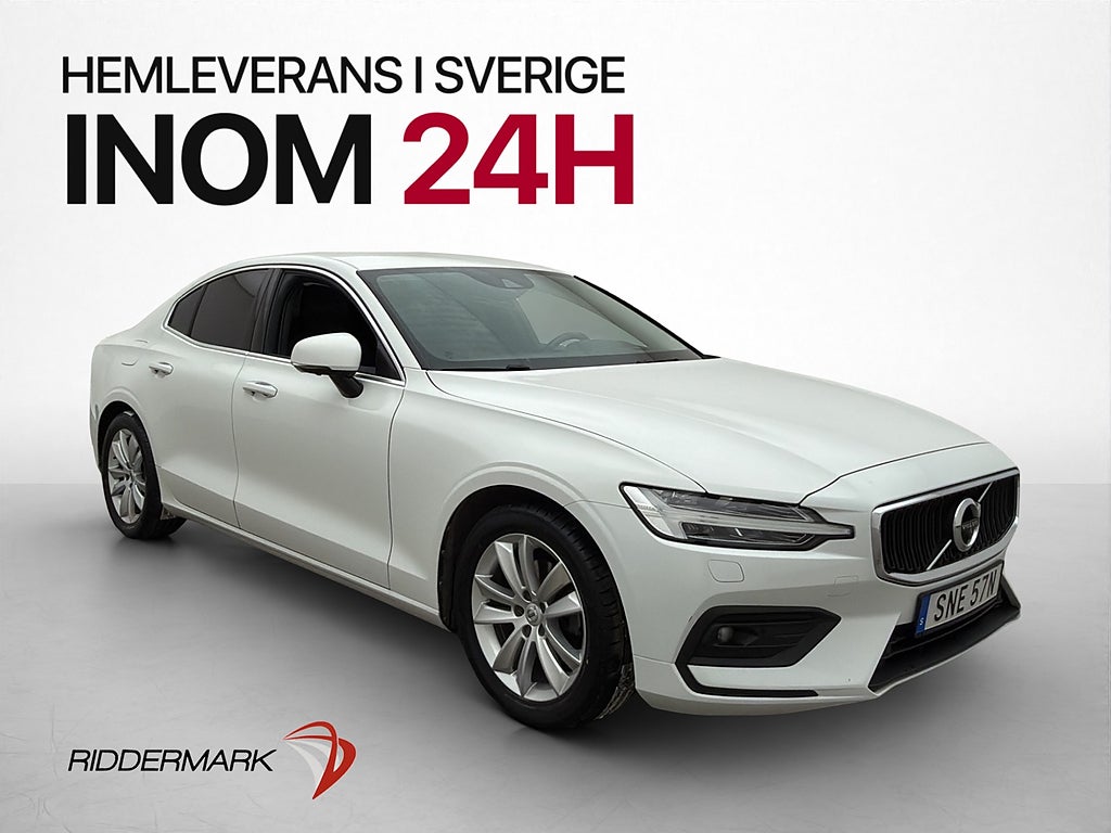 Volvo S60 T4 Advanced VOC Värmare 360° HUD Navi BLIS CarPlay