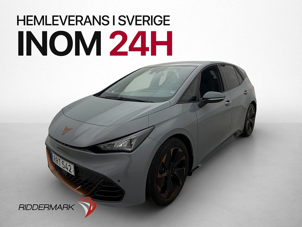 Cupra Born 58 204hk Värmare Kamera CarPlay Navi 19"