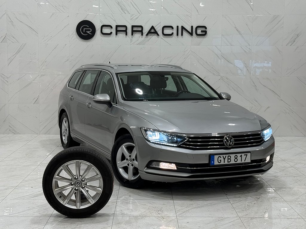 Volkswagen Passat Sportscombi 2.0 TDI|Värmarefjärr|Drag|Skinn