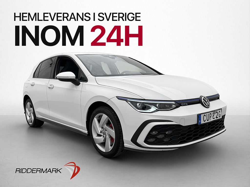 Volkswagen Golf GTE 1.4 TSI 245hk Cockpit Carplay Adaptiv