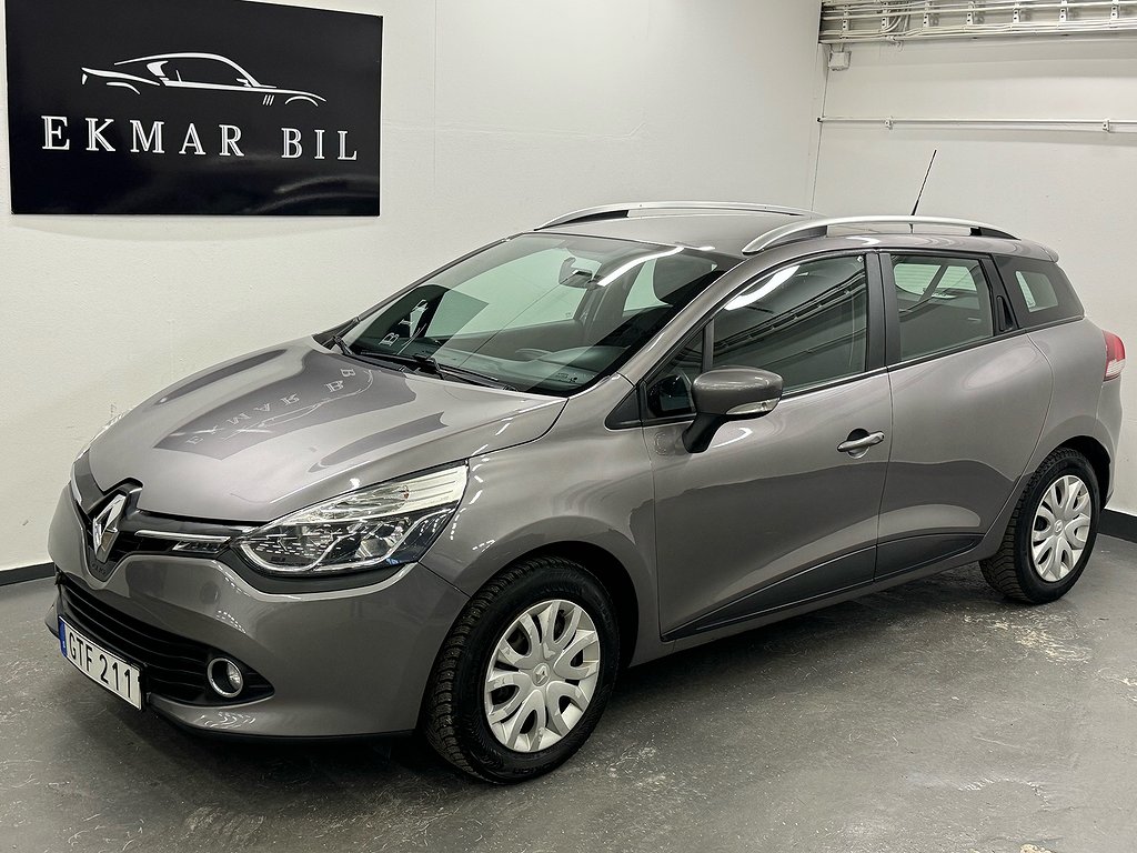 Renault Clio Sport Tourer 1.5 dCi|Ny-serv|K-värm|P-sens|