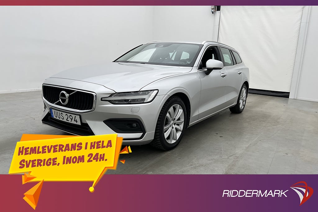 Volvo V60 D4 AWD Momentum VOC Värmare Halvskinn Rattvärme