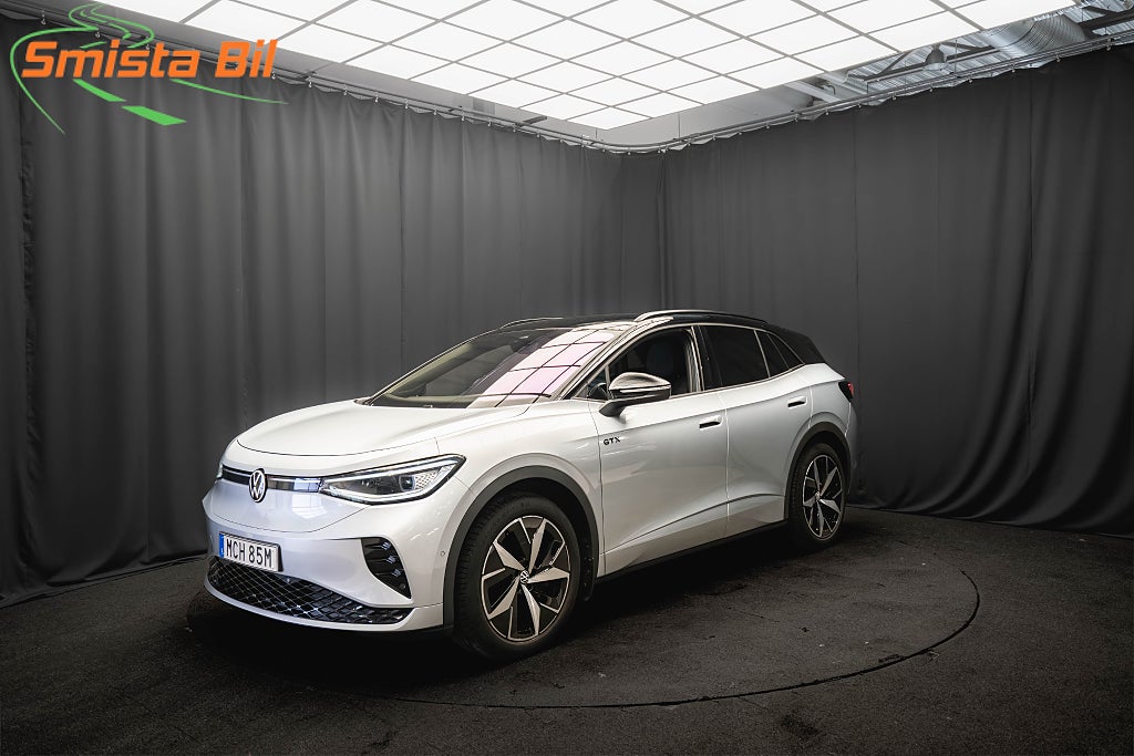 Volkswagen ID.4 GTX 4M DRAG KAMERA SILVER KEYLESS 1-ÄGARE VÄRMEPUMP