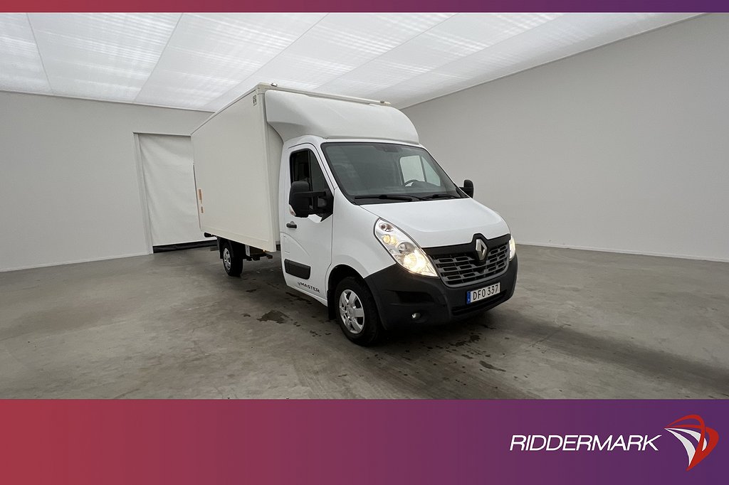 Renault Master 2.3 Volymskåp Bakgavellyft Farthållare Moms