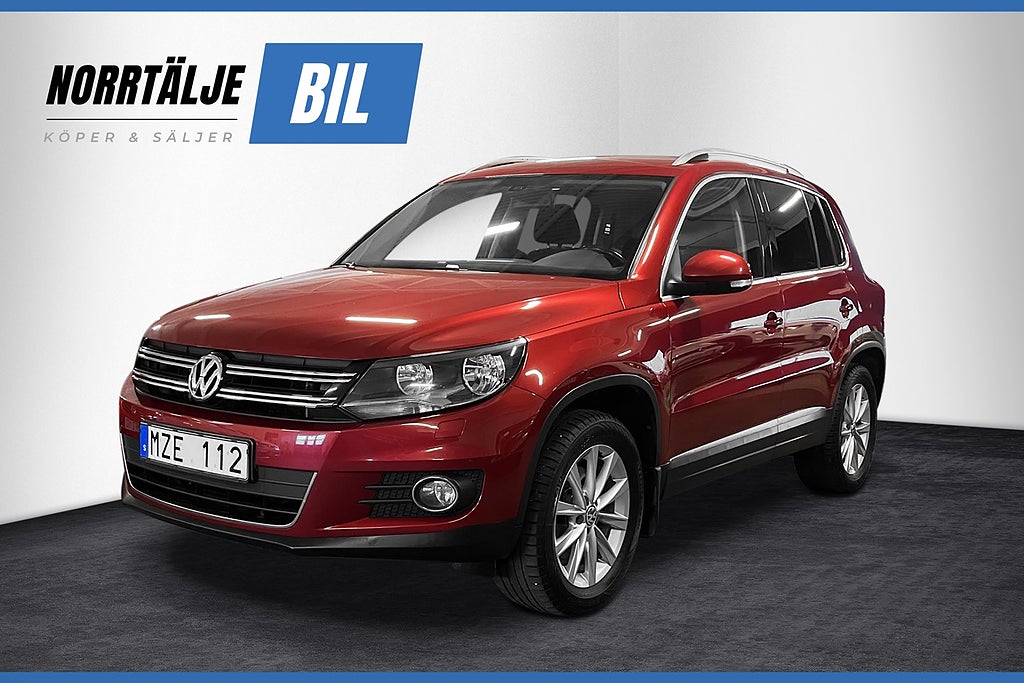 Volkswagen Tiguan 2.0 140HK TDI 4M S&S NYBES D-VÄRM DRAG