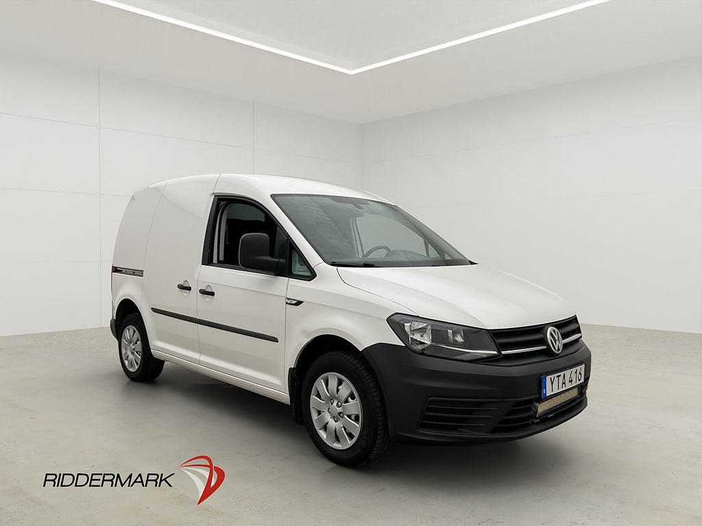 Volkswagen Caddy 2.0TDI 102hk Värmare 2xDörrar Drag B-Kamera