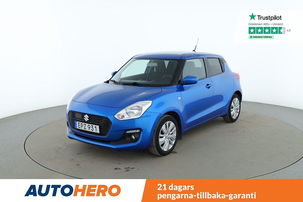 Suzuki Swift 1.2 / Kamera, Adaptiv farthållare, Bluetooth