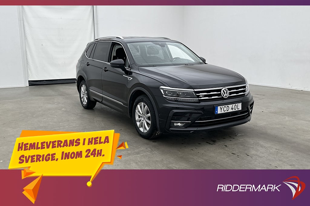 Volkswagen Tiguan Allspace TSI 4M R Line Värmare Drag 7 Sits