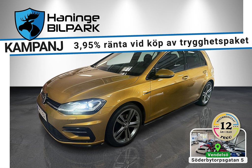 Volkswagen Golf 1,4TSI 150hk R-LINE /PANO /COCKPIT /DYNAUDIO /Fr 3,95%