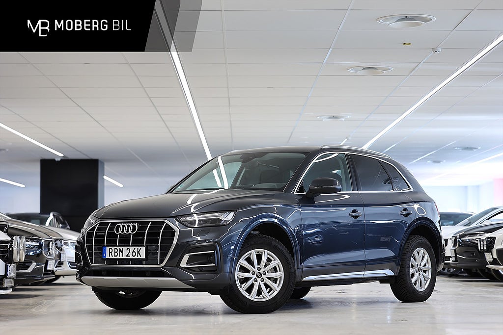 Audi Q5 40 TDI Quattro 204hk 360 Värmare Keyless