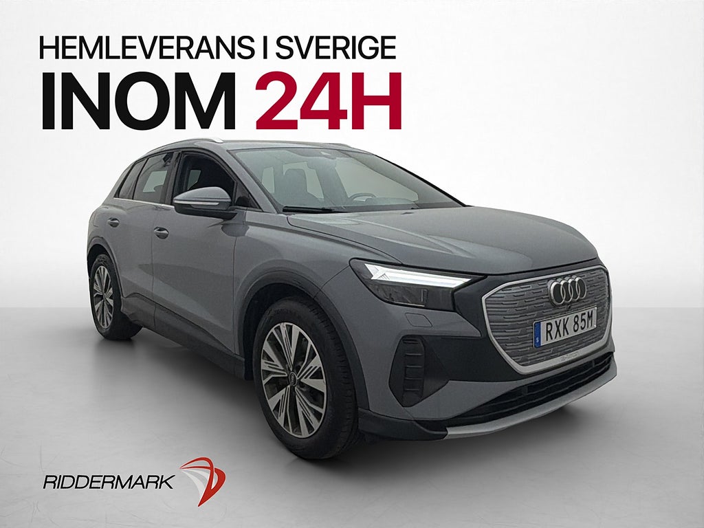 Audi Q4 E-Tron 204hk Cockpit CarPlay Drag Svensksåld