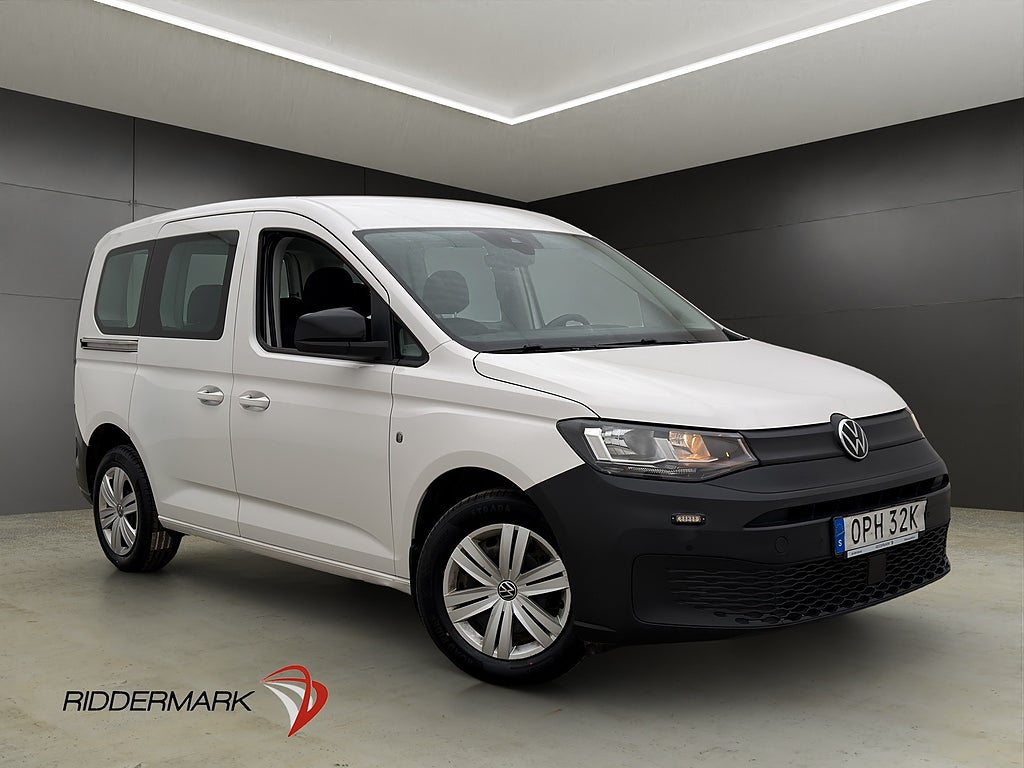 Volkswagen Caddy Life 1.5TSI B-Kamera Farthållare 5-Sit Moms