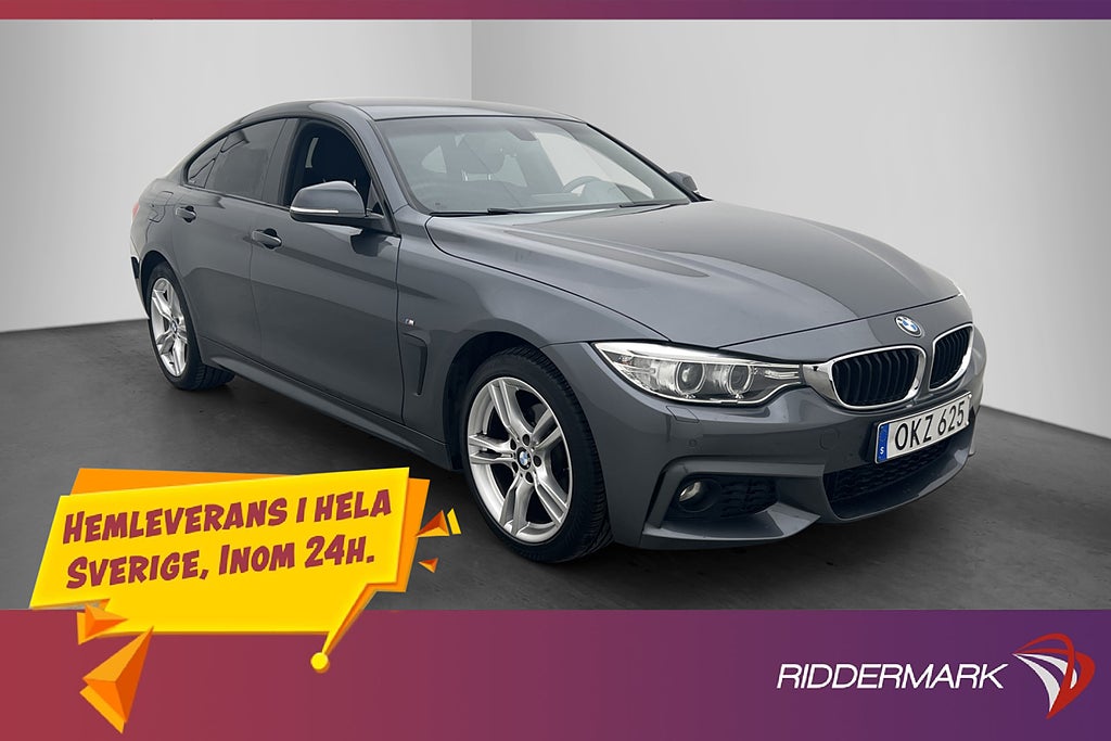 BMW 420 i xDrive GC 184hk M Sport Dragkrok Rattvärme Sensor