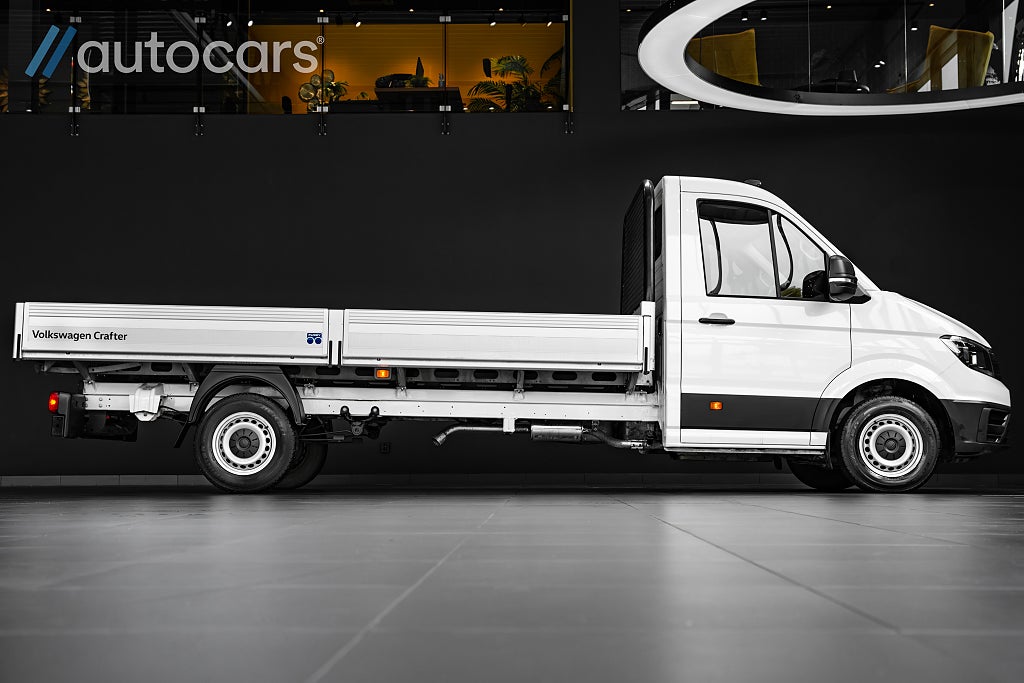 Volkswagen Crafter Chassi 2.0 TDI XL-Flak | Leasbar|Dragkrok|Dieselvärmare