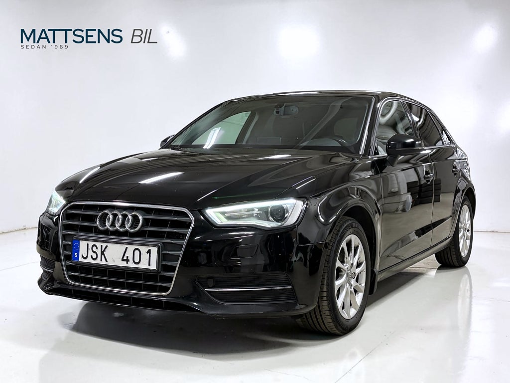 Audi A3 Sportback 2.0 TDI 150Hk / Elstolar / Navi / Kamrem bytt