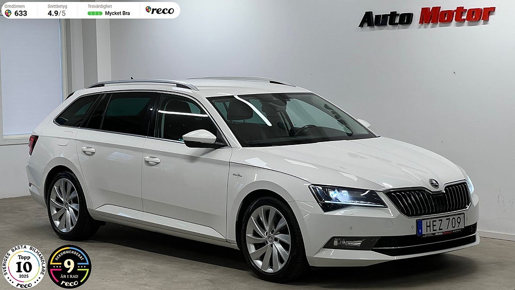 Skoda Superb Skoda Superb L&K Kombi 2.0 TDI SCR 190hk Drag/Värmare