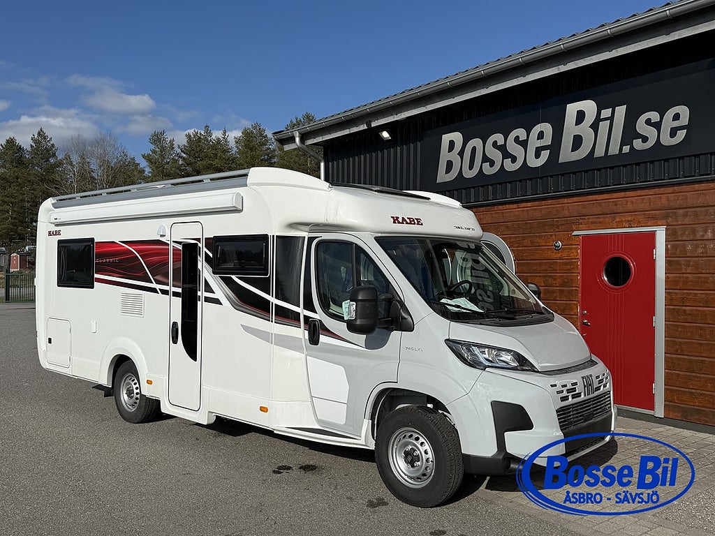 Kabe Classic 740 LGB 180hk * 4400kg * Ugn * Skywiew *