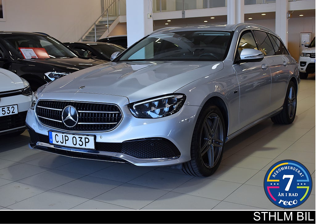 Mercedes-Benz E 300 T de 4M PHEV Navi Drag Moms 4.95% RÄNTA Euro 6