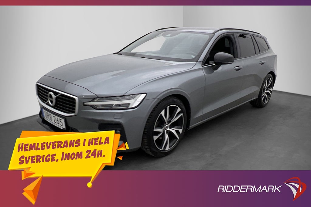 Volvo V60 D3 150hk R-Design VOC D-Värmare Kamera Skinn Navi