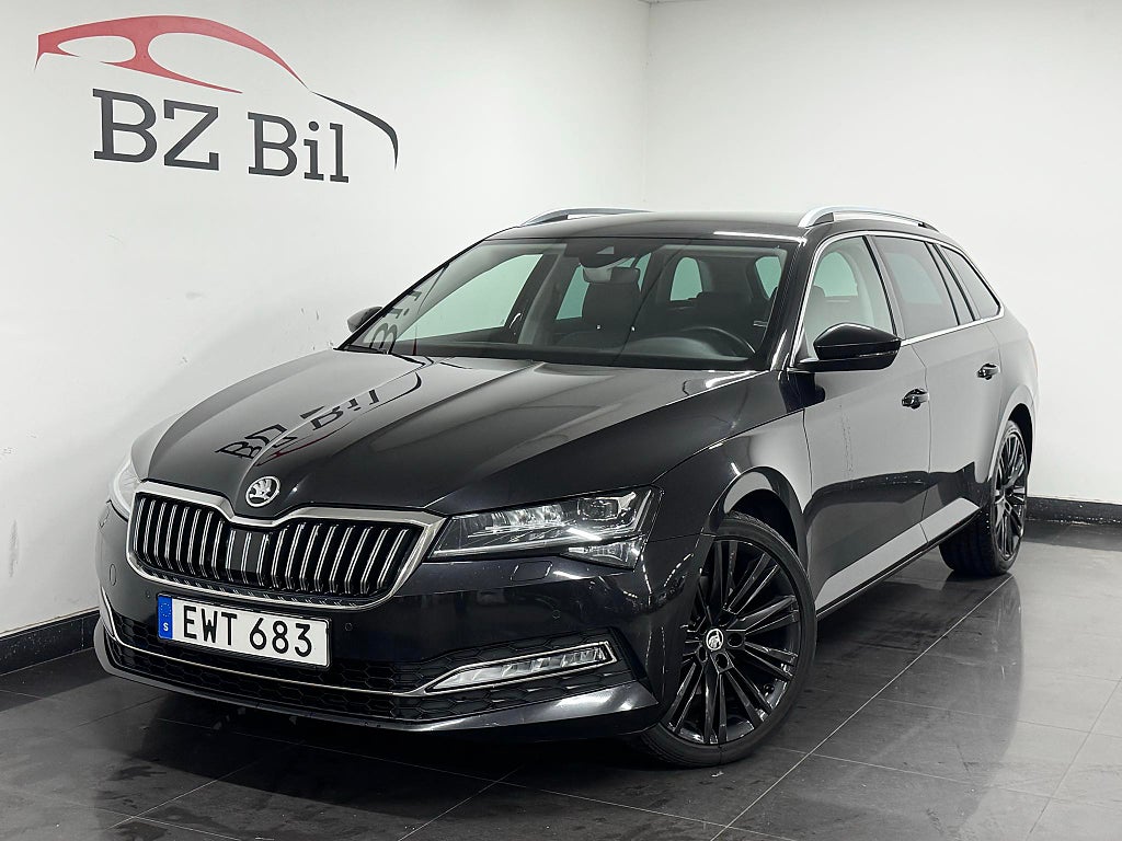 Skoda Superb Kombi 2.0 TDI 4x4 Business Drag Värmare Cockpit