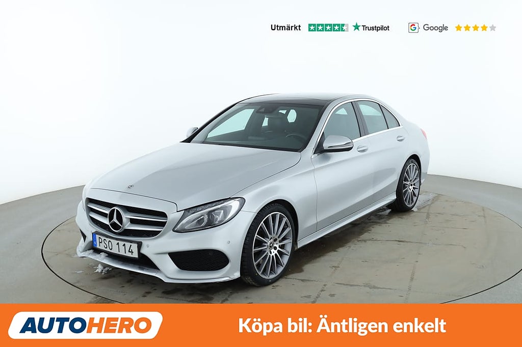 Mercedes-Benz C 220 d AMG Line / Panorama, GPS, PDC