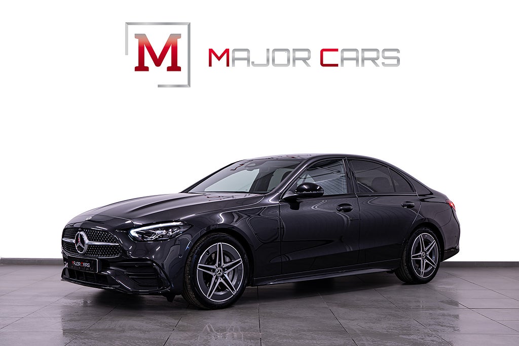 Mercedes-Benz C 220 d AMG Distronic PRO 360° MBUX Värmare Ambient 200hk