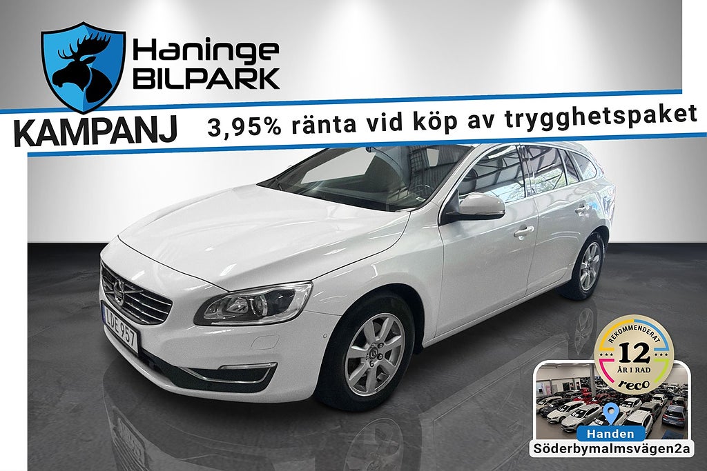 Volvo V60 D4 AUTOMAT SUMMUM SUPERDEAL 3.95% / B-KAM / GPS / BT 