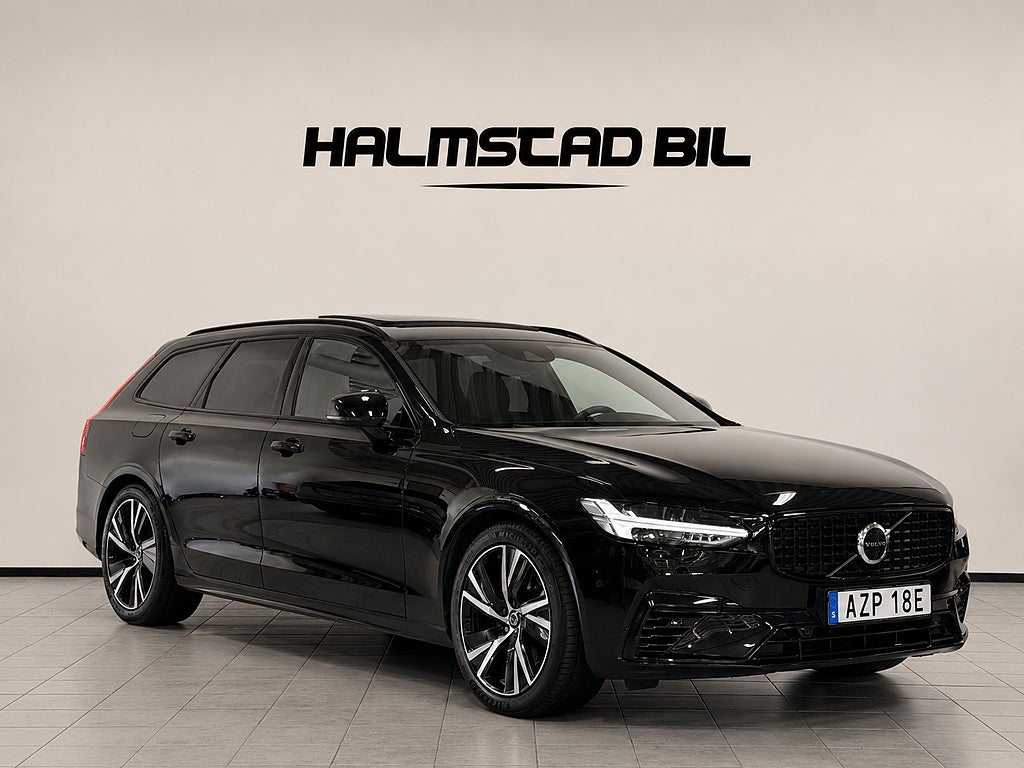 Volvo V90 Recharge T6 AWD Geartronic R-Design 1 ÄGARE Välutrustad