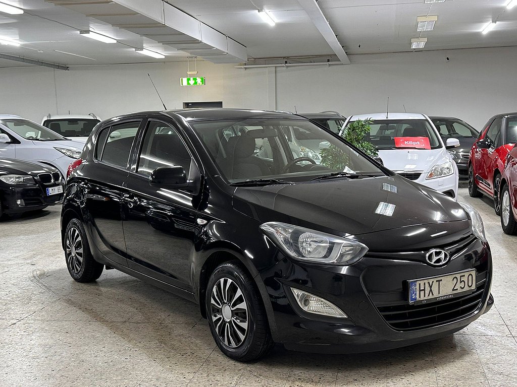 Hyundai i20 5-dörrar 1.2 Select I NY SERVAD