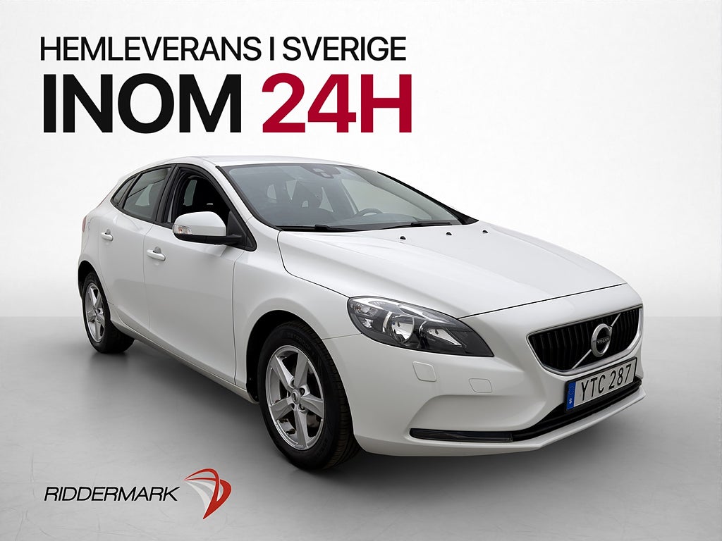 Volvo V40 T3 Kinetic VOC Värmare Sensorer Farthållare