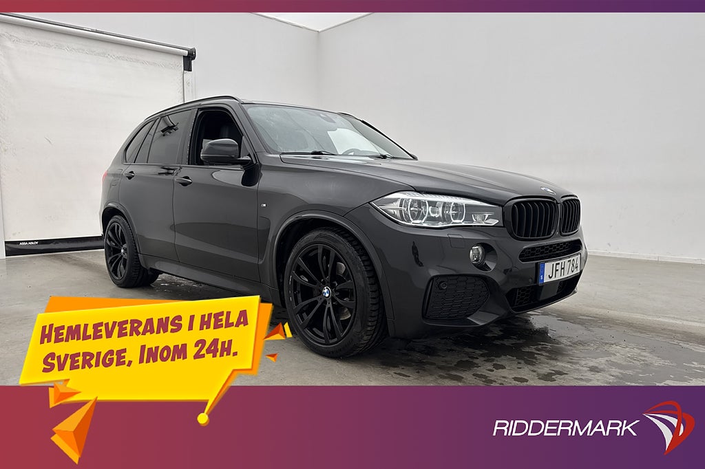 BMW X5 xDrive30d M Sport Innovation Pano H/K Skinn Drag Luft