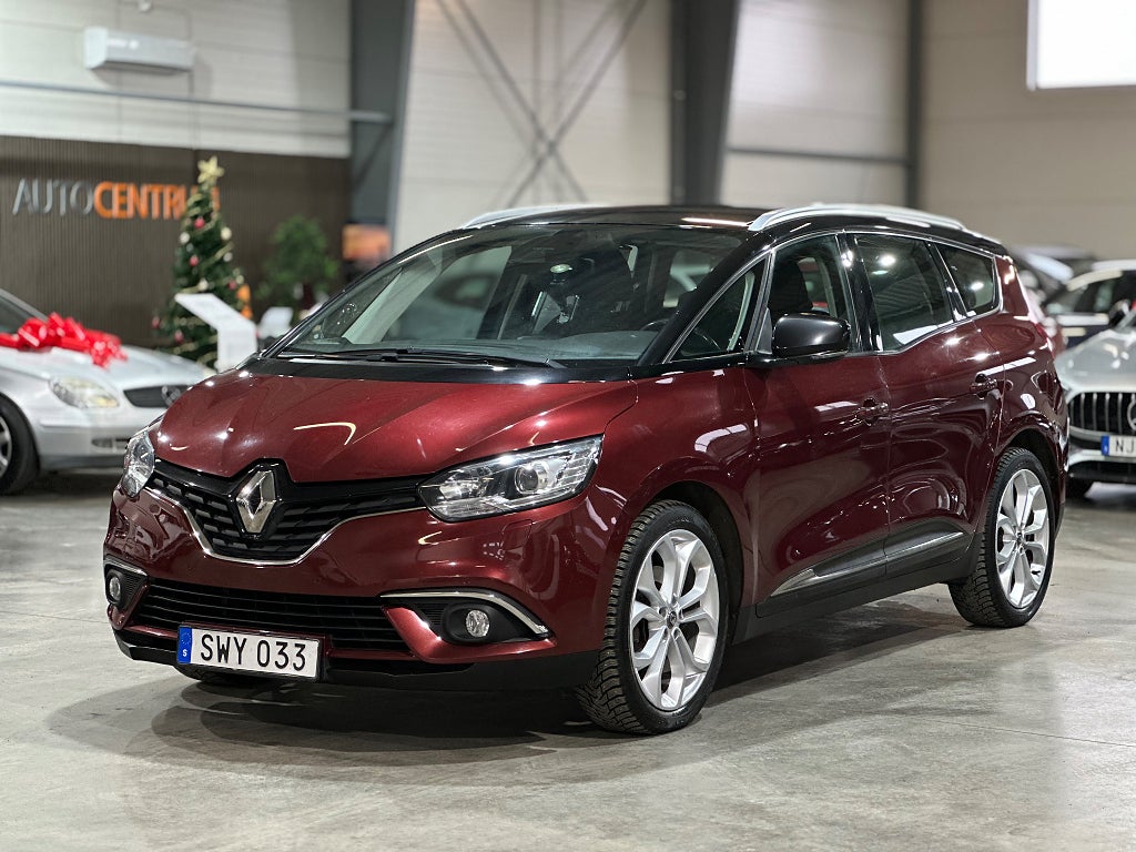 Renault Grand Scénic 1.2 TCe Drag 7-Sits Navi 132hk