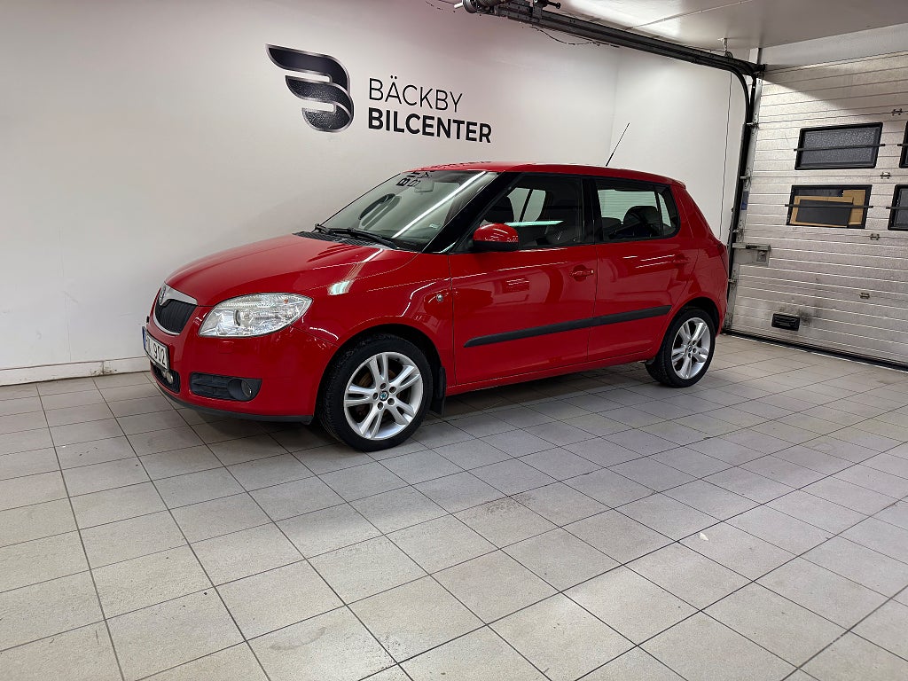 Skoda Fabia 1.6 Euro 4/M-Värmare/Nyservad/Nybesiktad 