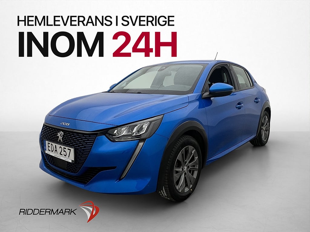 Peugeot E-208 136hk Allure CarPlay P-Sensorer Halvskinn