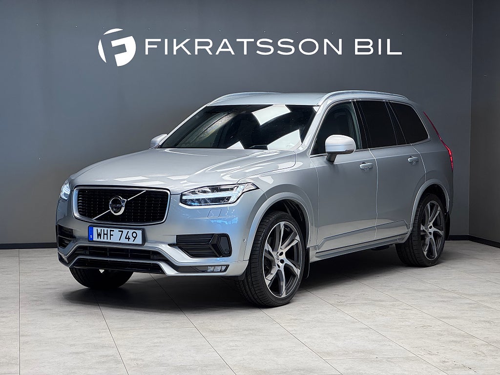 Volvo XC90 7-seater D5 AWD R-Design / Drag / Hud / Värmare