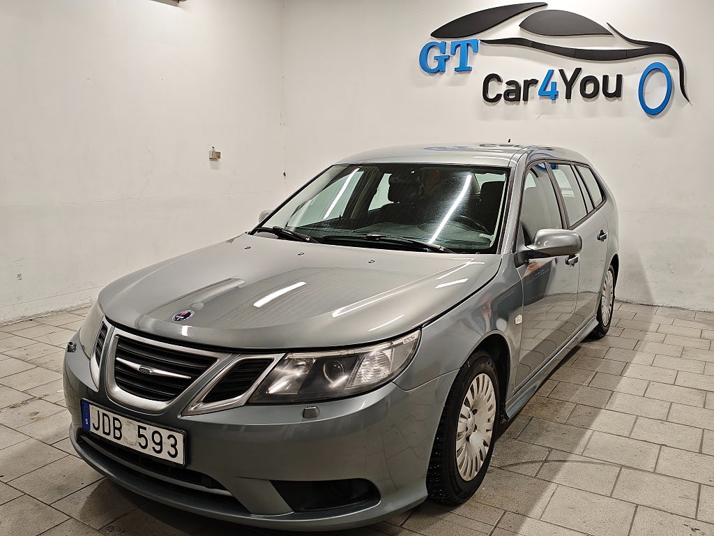 Saab 9-3 SportCombi 1.8t BioPower Linear Nyservad/ Få-Ägare
