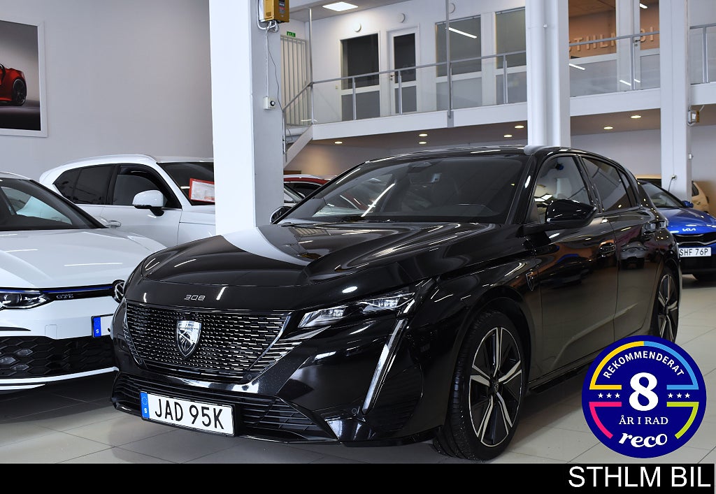 Peugeot 308 1.2 PureTech GT B-Kamera Navi 4,95% ränta Moms