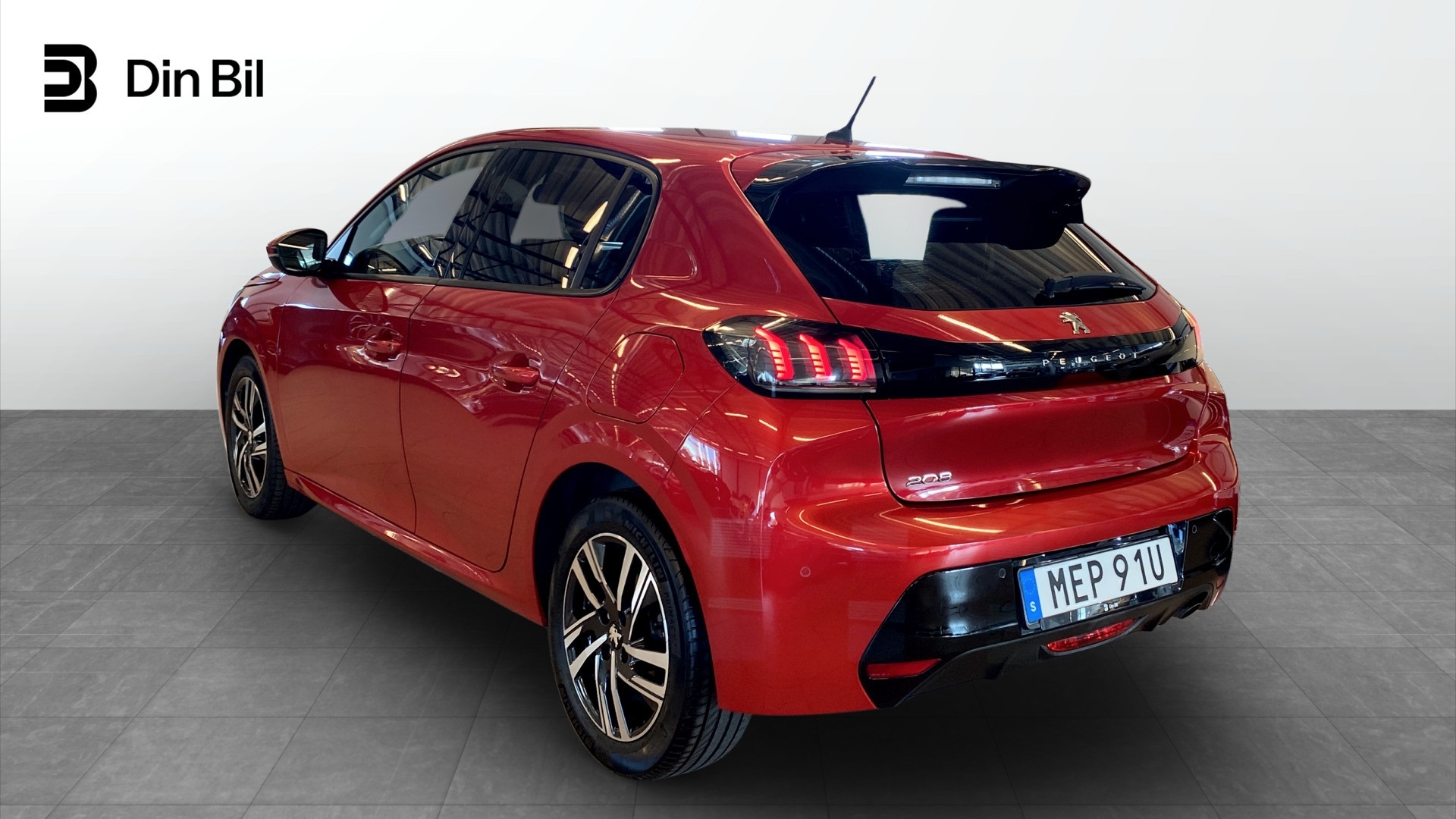 Peugeot 208 1.2 Puretech 100HK 2021, bild 3/10