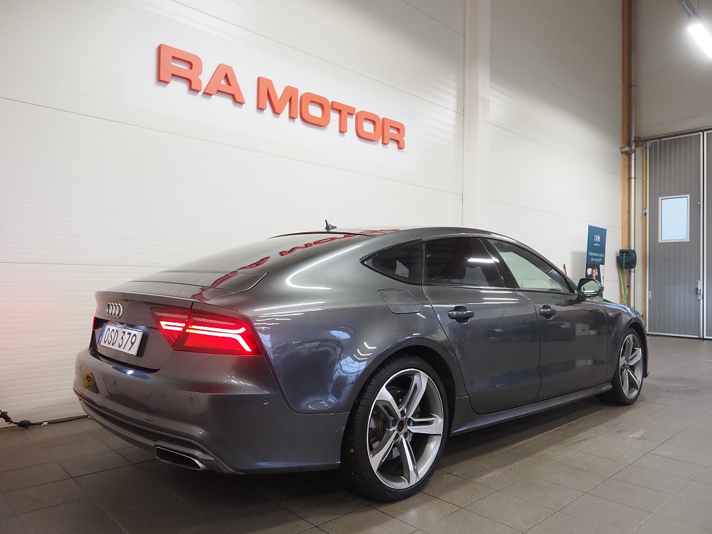 Audi A7 3.0 TDI V6 272hk Q S-Line |D-värm|Navi|Kamera| 2015