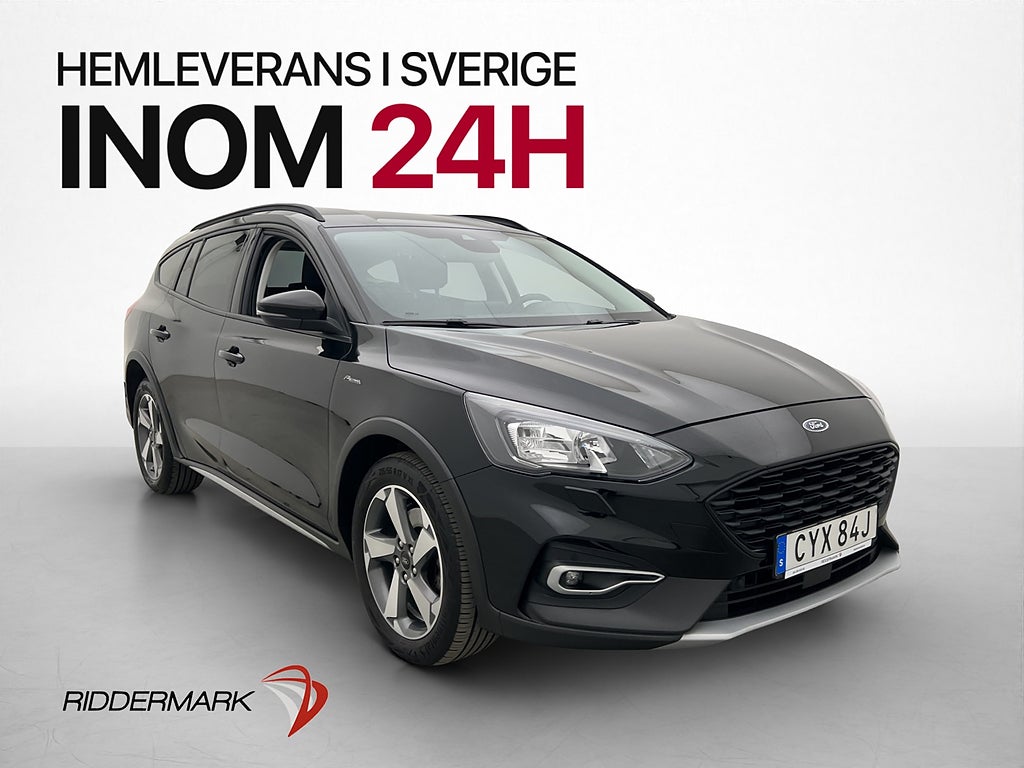 Ford Focus Active Kombi 125hk Kamera Navi Rattvärme