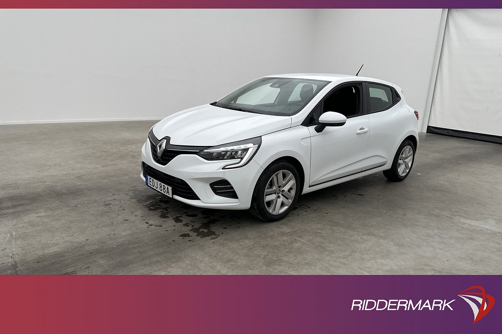 Renault Clio 1.0 TCe 91hk Zen Sensorer BT 0,49l/mil