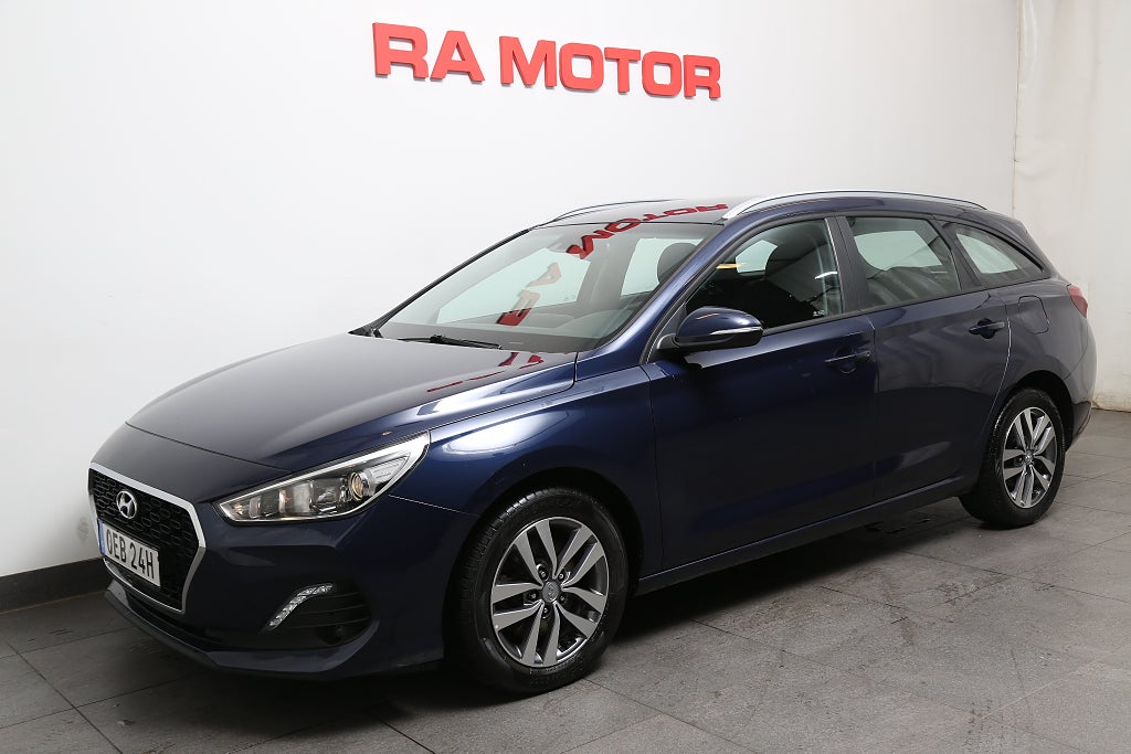 Hyundai i30 1,4 T-GDi 140hk Trend Kombi Aut CarPlay Kamera 2019