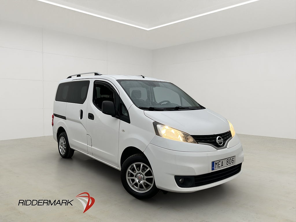 Nissan NV200 Kombi 1.5dCi Dragkrok B-Kamera Navi 5-Sits