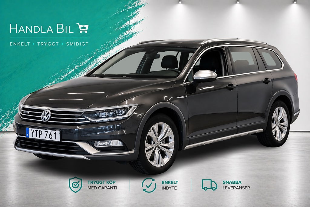 Volkswagen Passat Alltrack 2.0 TDI 4M D-värm Skinn Drag Cockpit SoV